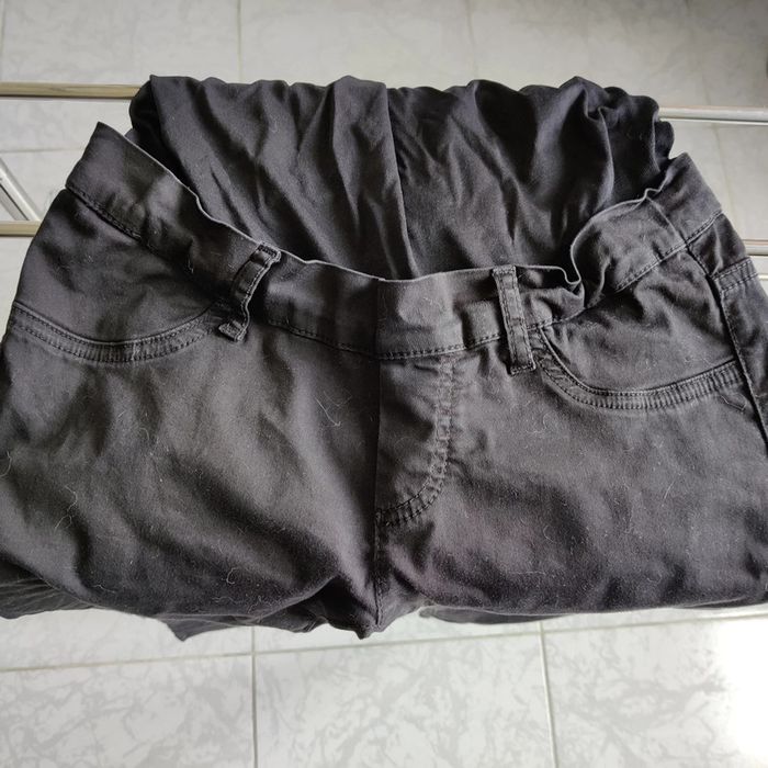 Pantalon de grossesse noir - photo numéro 7