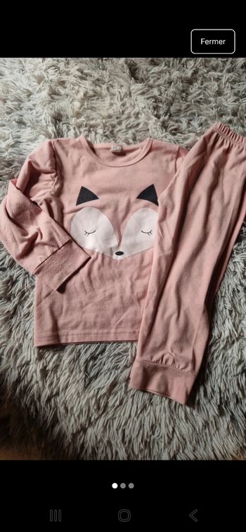 Ensemble pyjama fille Shein 100cm