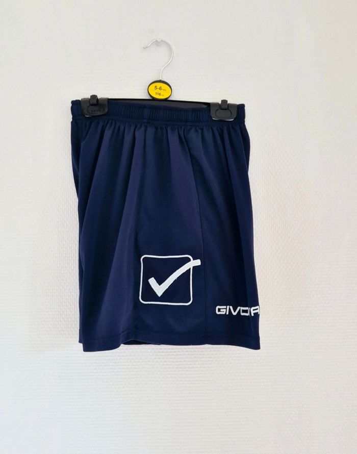 Short de foot bleu marine - s - givova - photo numéro 3