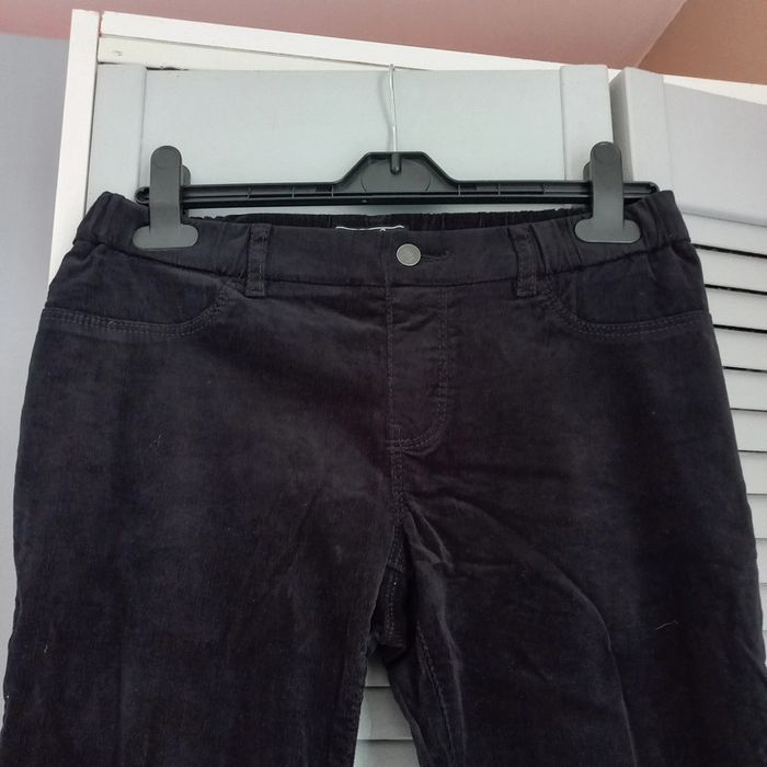 Pantalon confortable toucher velours - photo numéro 2