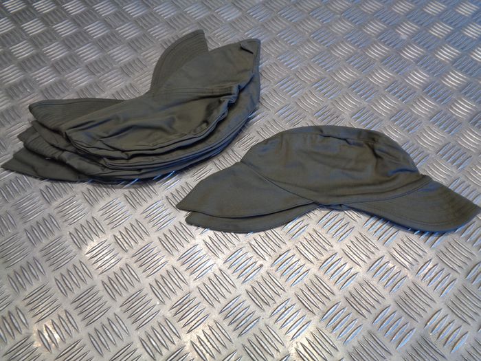 casquette F1 avec protège nuque kaki militaire csv ou socovet différentes tailles - photo numéro 4