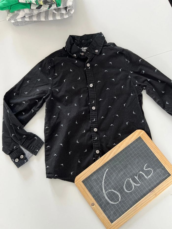 Chemise manches longues