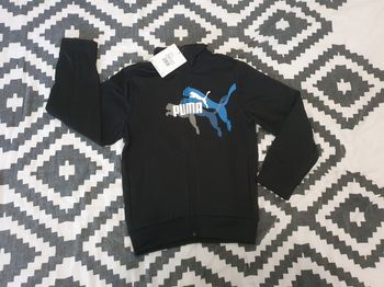 Veste zippée puma taille 8 ans