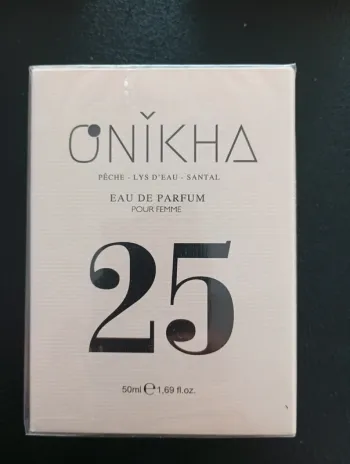 Parfum neuf sous blister femme 25 onikha