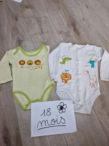 Lot de 2 bodies