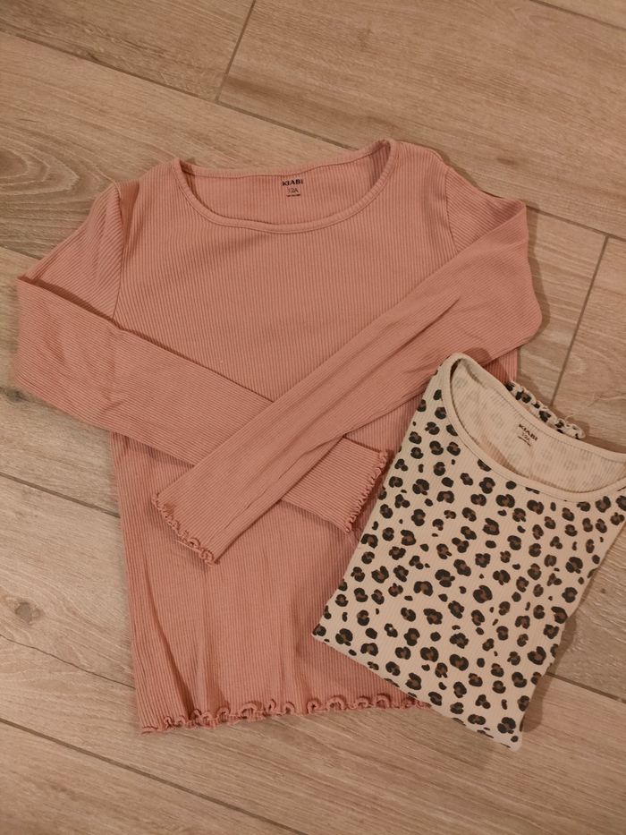 Lot tee shirt manches longues taille 12 ans