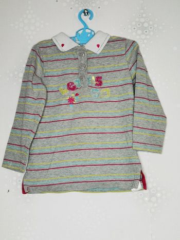 D2611 - tee-shirt fille 2 ans