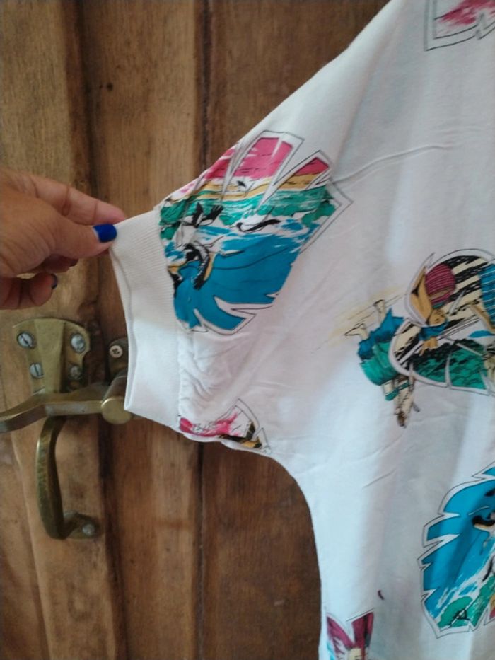 Blouse manches courtes vintage - photo numéro 2