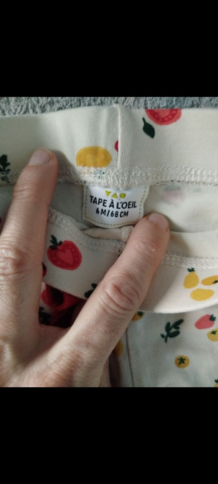 Ensemble robe-legging 6 mois - photo numéro 4