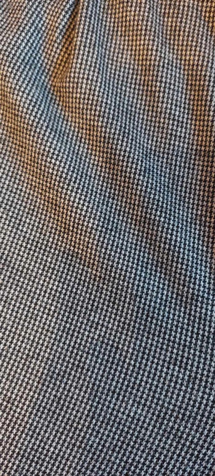 Beau et chaud pantalon femme Pull & Bear S noir/blanc très bon état - photo numéro 5