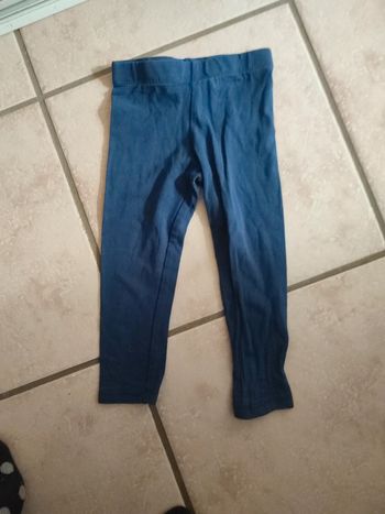 Legging bleue marine 18 mois