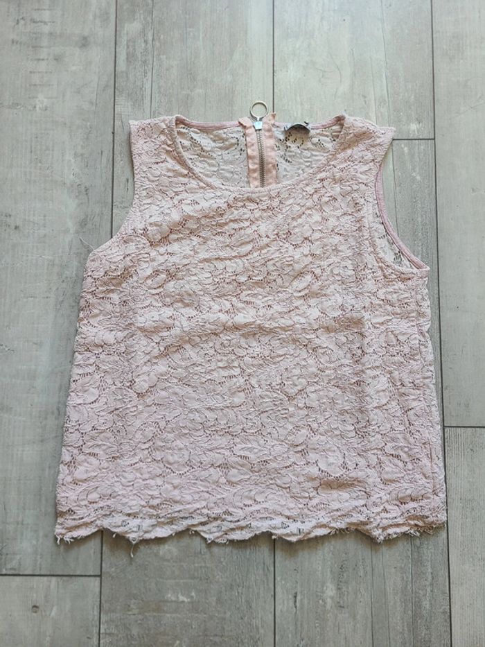 Débardeur rose pale