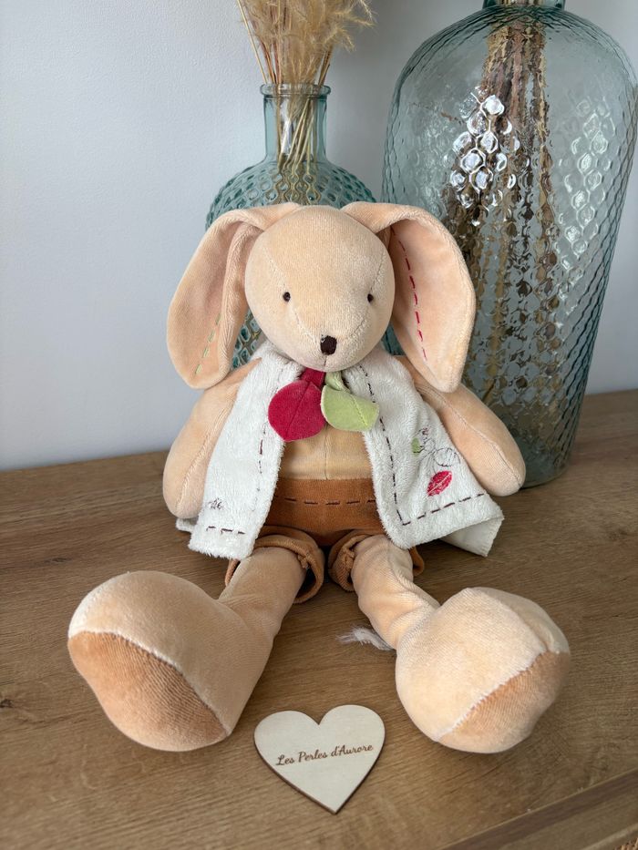 Peluche Pim lapin ancien 40 cm