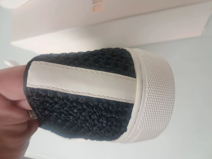 Rinascimento baskets noire et blanche P.39 - photo numéro 5