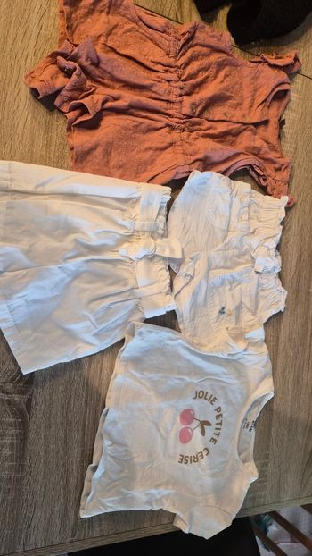 Lot vêtements été fille