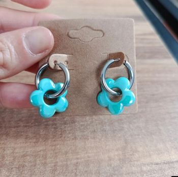 Boucles d'oreilles Fleurs 