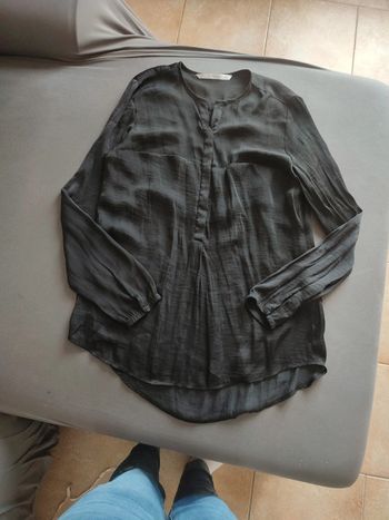 Chemise légère noire