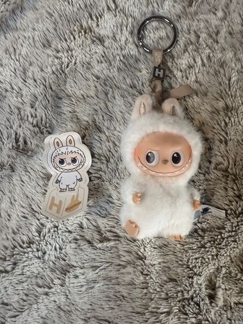 Popmart labubu pin for love lettre H