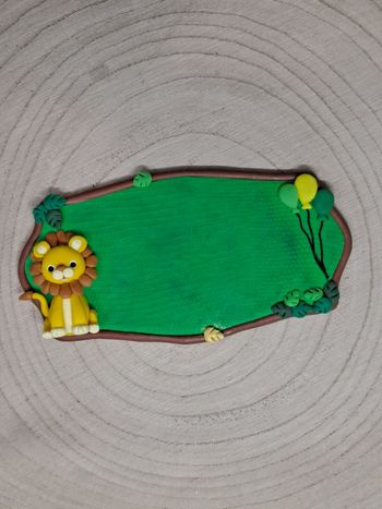 Plaque de porte enfant