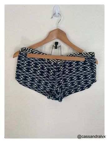 Short bleu et blanc Ba&sh