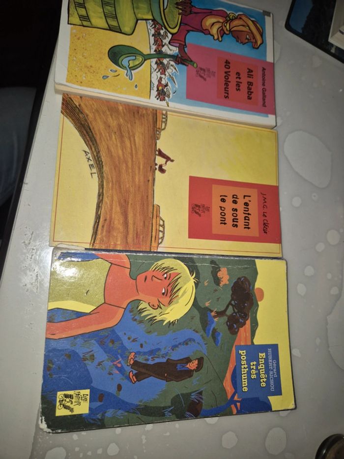 Lot de 3 livres pour enfants