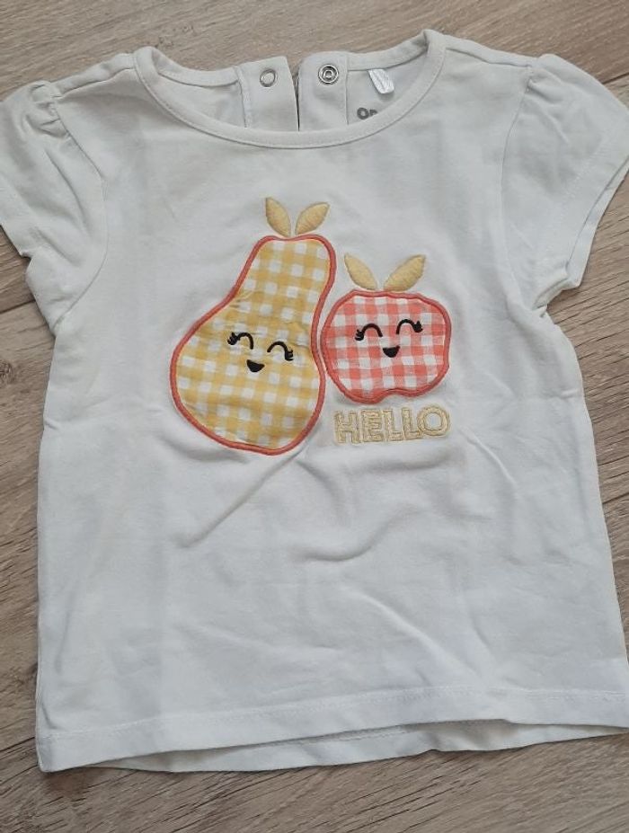 t-shirt 9 mois