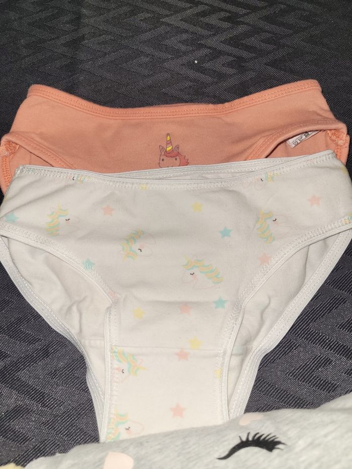 Lot de 7 culottes licorne - photo numéro 4