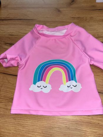 T-shirt UV arc en ciel