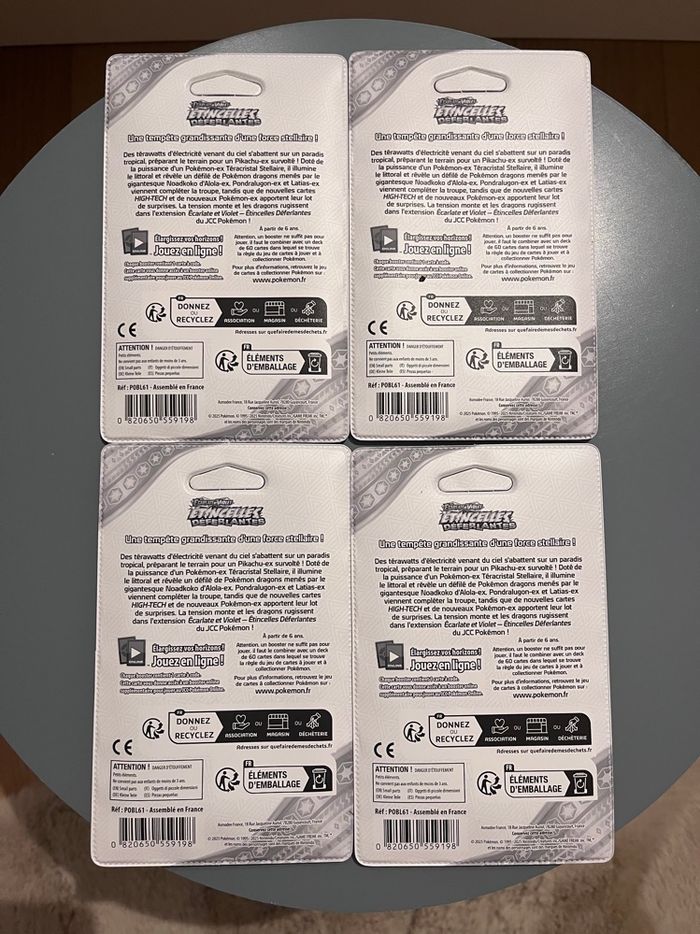 Artset Boosters Pokémon Étincelles Déferlantes EV 8 - photo numéro 2