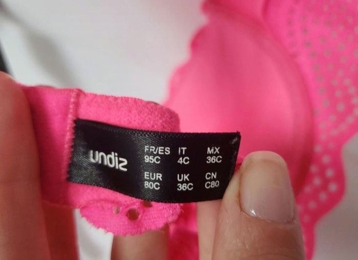 💖 Soutien Gorge Rose Femme 95C 💖 - photo numéro 4