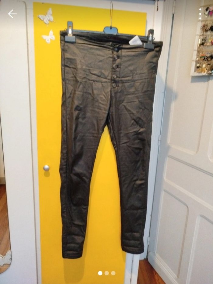 Legging enduit