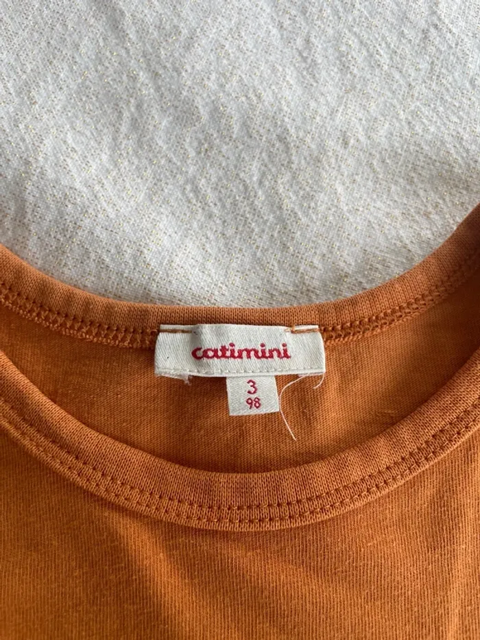 T-shirt catimini trois ans - photo numéro 4