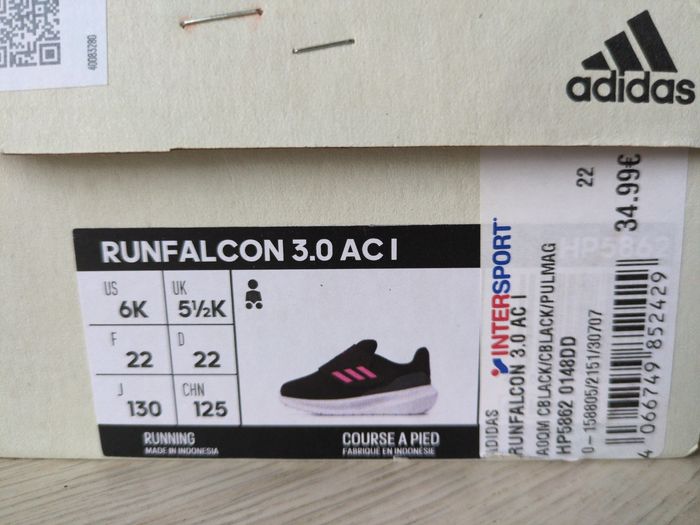 Baskets adidas 22 - photo numéro 2