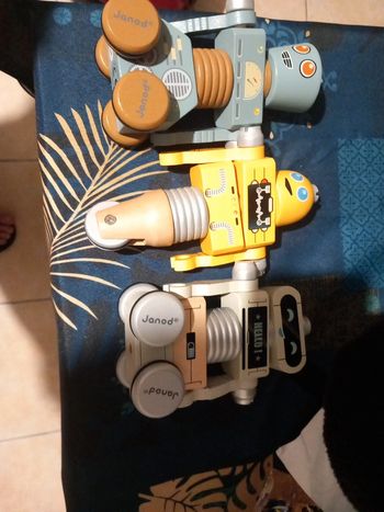 Lot robot bois