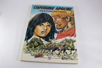 Editions Vaillant Capitaine Apache Fils Contre Père 1981