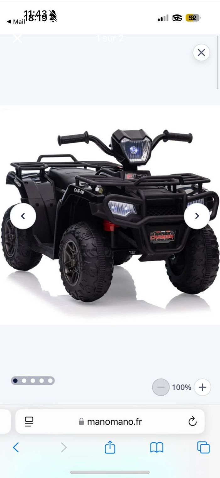 Vend quad enfant Beebs by Kiabi