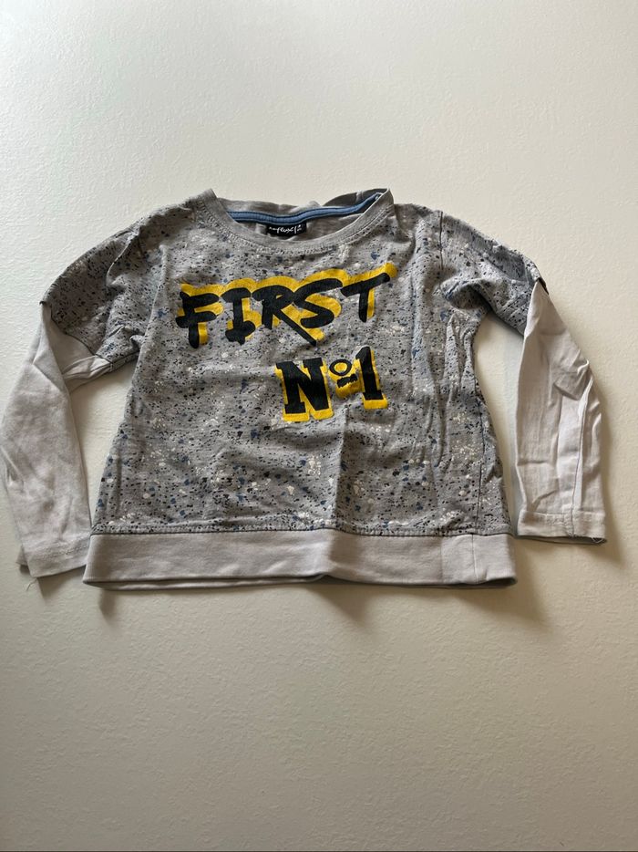 Lot 2 tee shirt manches longues 3 ans - photo numéro 2