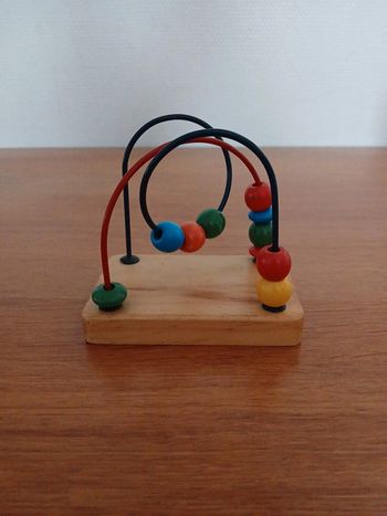 Petit boulier en bois