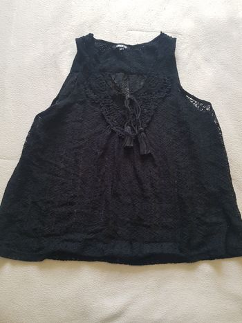 Top Liberto taille M noir