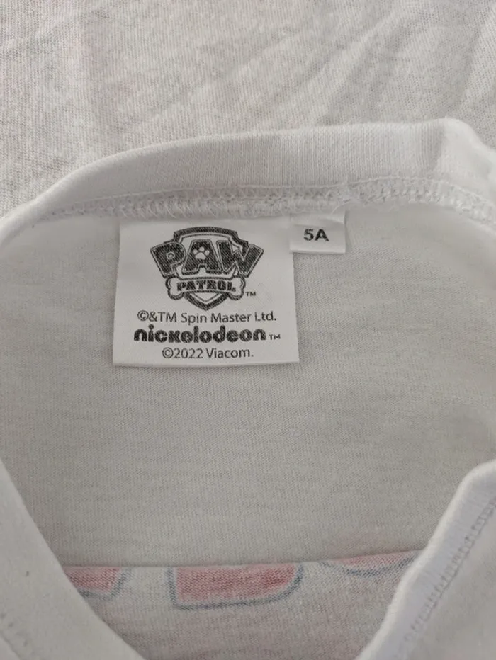 Pyjama court été Pat' Patrouille "Marcus" - 5 ans (108 cm) - Petit prix (Taché) - photo numéro 4