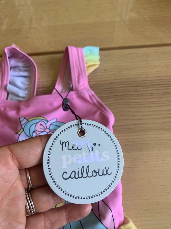 Maillot 1 pièce bébé Anti UV 40+ | mes petits cailloux - photo numéro 4