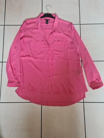 Chemise rose h et m 38