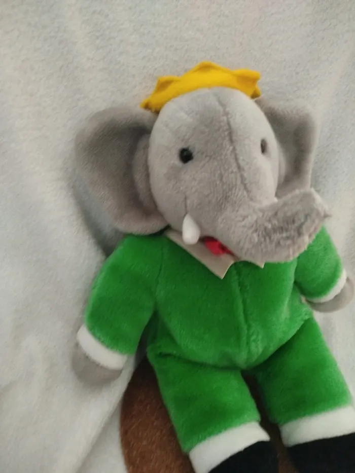 Peluche Babar - photo numéro 2