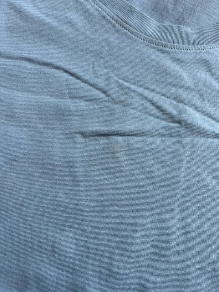 haut tee shirt bleu pull and bear - photo numéro 4
