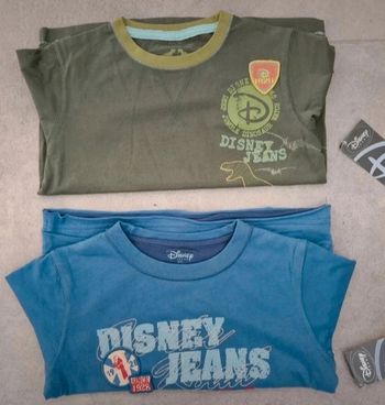 Lot Tee-shirts disney 3/4 ans neuf avec etiquette