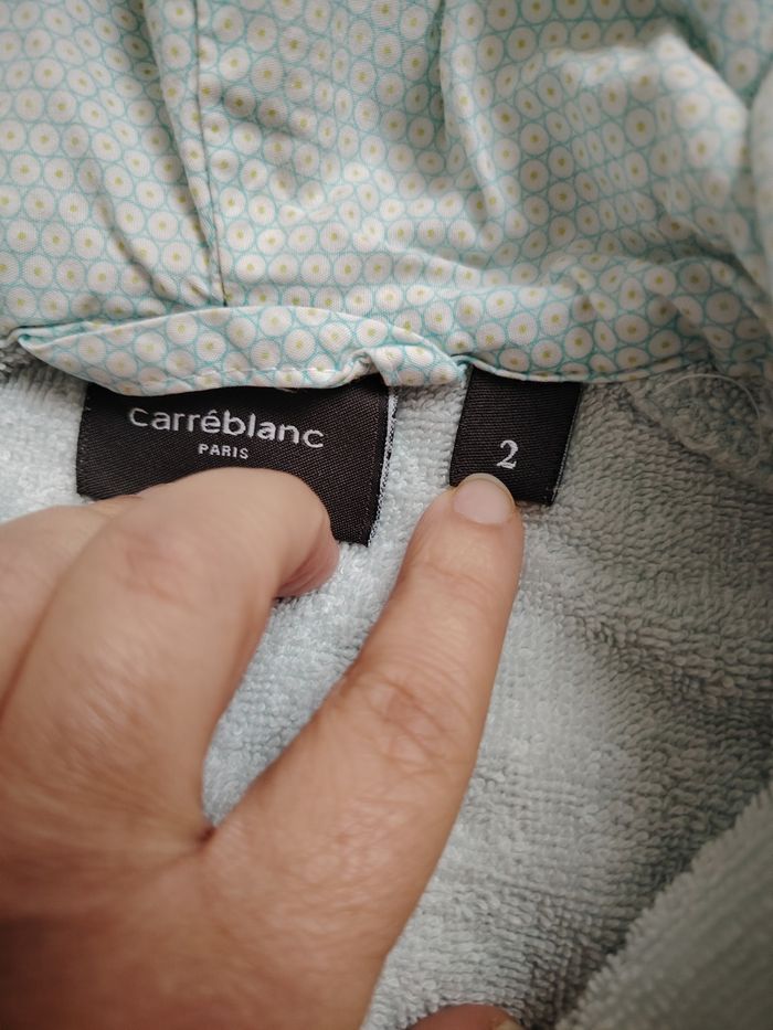 Peignoir bleu claire - photo numéro 4