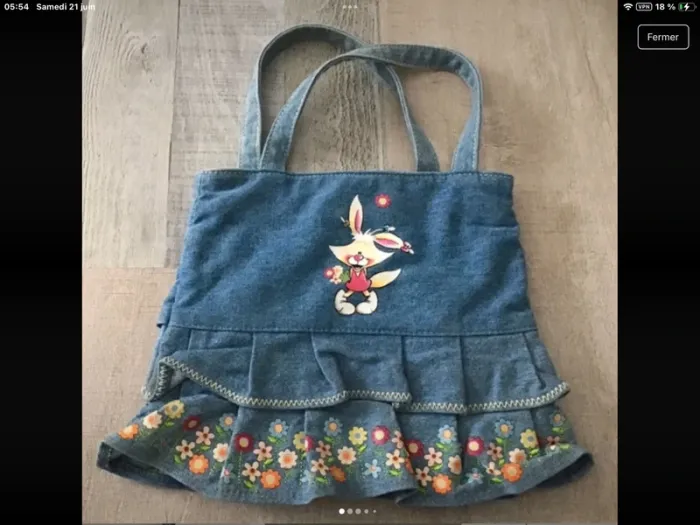 Sac jean mimihopps diddl