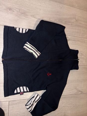 Gilet marine garçon