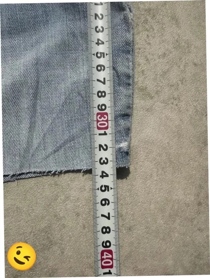 Short Levi's 550 W30 FR40 Bleu femme women #SHO115 - photo numéro 4