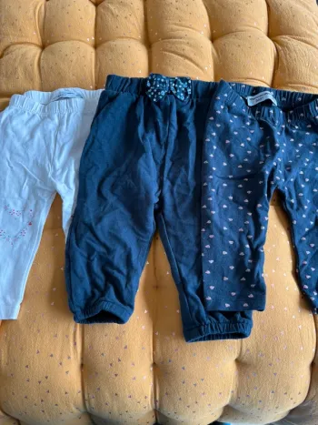 Lot 3 leggings 3 mois légers